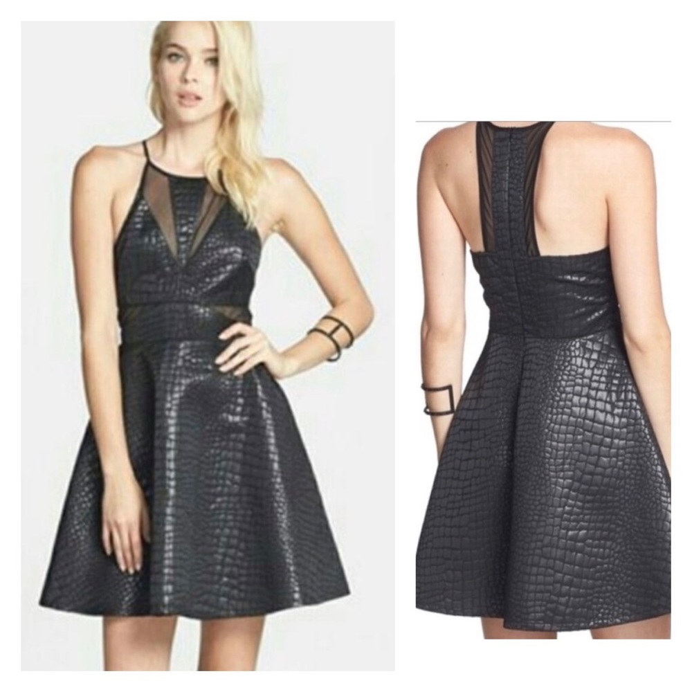Astr Croc Dress